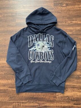 NFL Team Apparel Dallas Cowboys Navy Hoodie